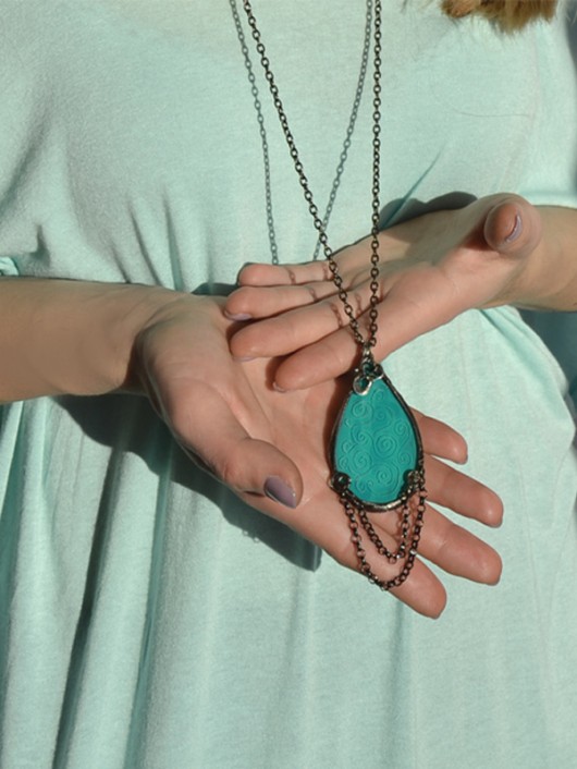 boho turkus Joanna Jagoda