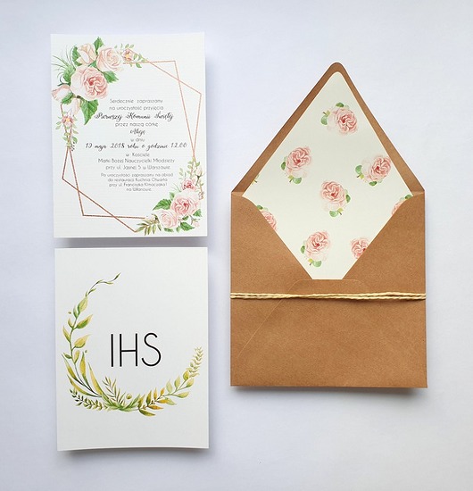 zaproszenia na komunię Zaproszenie  na Komunię Świętą FD73