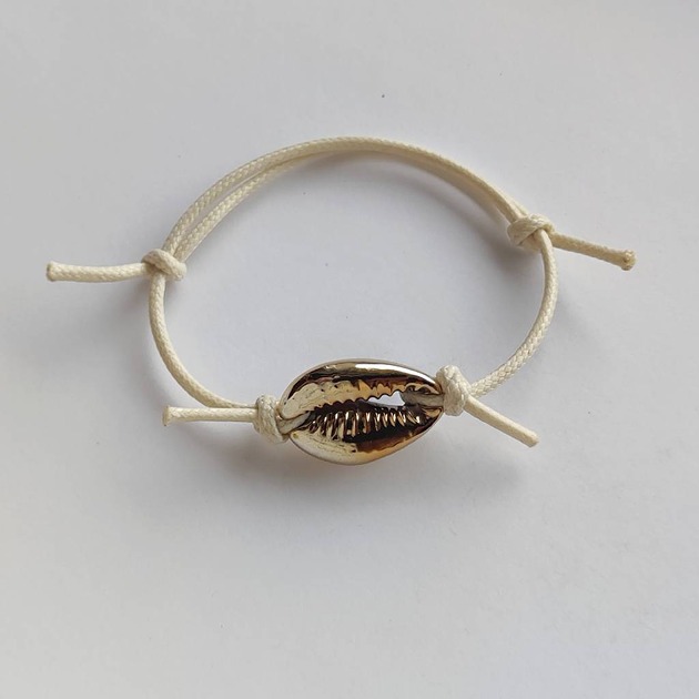 bransoletki na sznurku MUSZLE  bransoletka