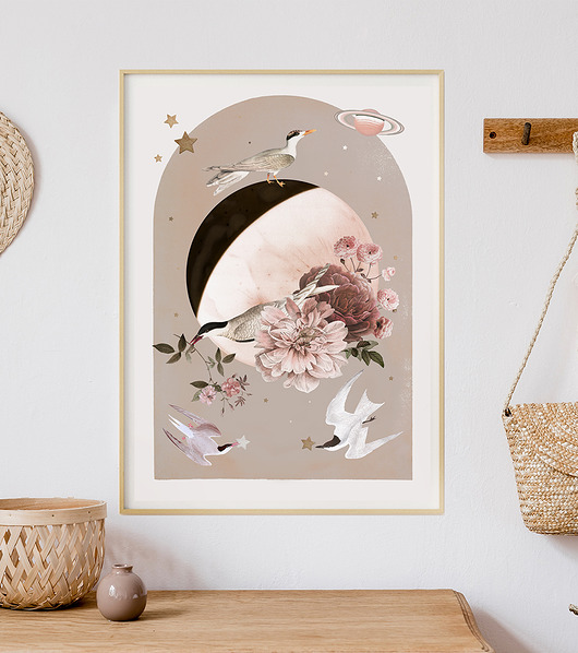 grafiki i ilustracje Plakat Mewy  50x70 cm