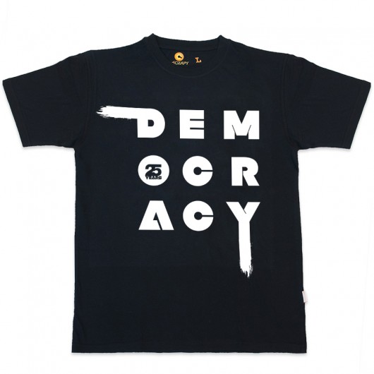 Democracy 25 years Black odCZAPY odCZAPY