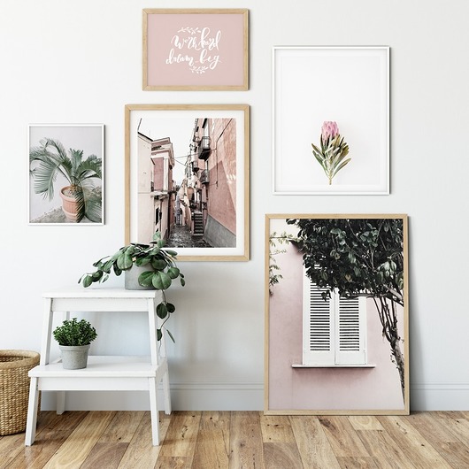 plakaty Zestaw plakatów Śródziemnomorskie wakacje