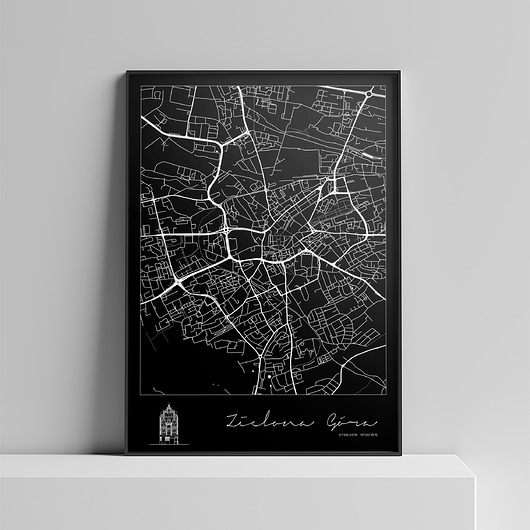 plakaty Plakat Miasto - Zielona Góra