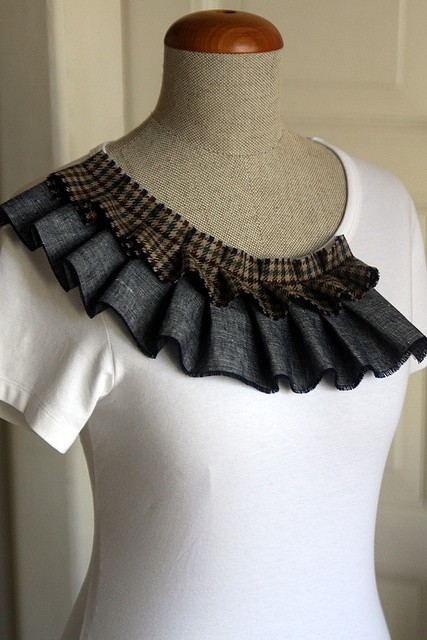Denim & Tweed Ruffle made by agah