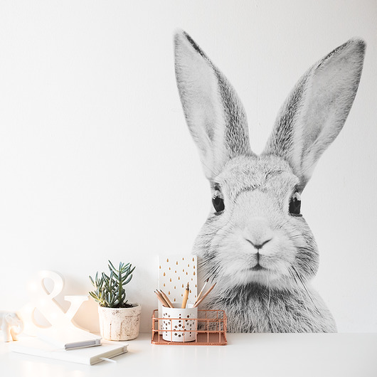 naklejki ścienne do pokoju dziecka KRÓLIK STEFAN DK350