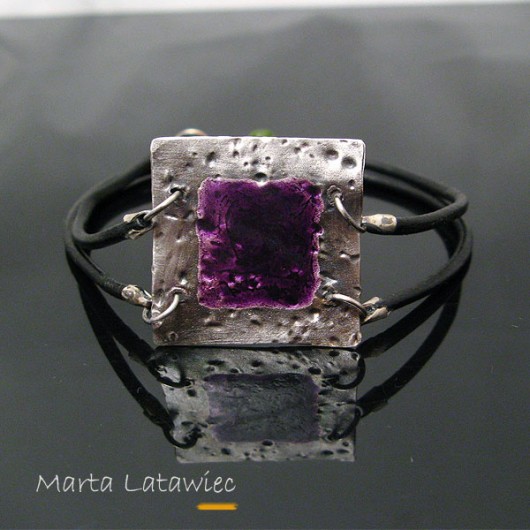 Raw amethyst Marta Latawiec