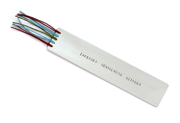 zakładki do książek Zakładka - Zakładka genialnego Dziadka