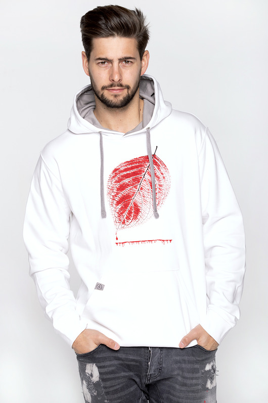 bluzy męskie Bluza kangurka UNDERWORLD unisex Leaf