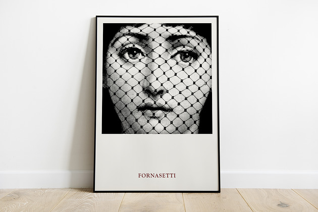 Lina Cavalieri, inspiracja, plakat wystawowy Pas De LArt
