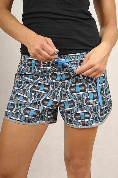 Blue African Shorts Arriba