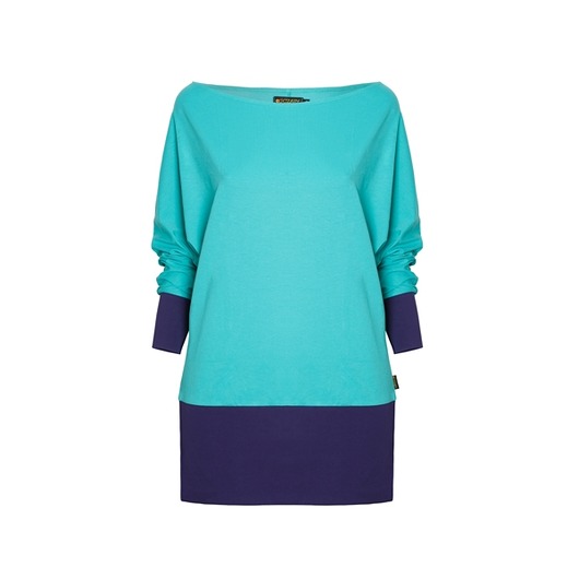 Bluzka oversize BAT sapphire&blue odCZAPY