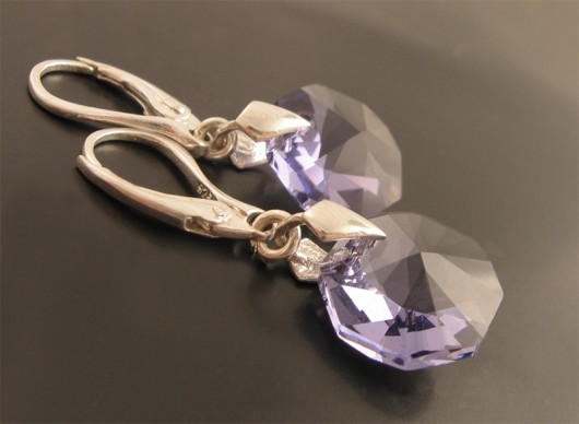 Kolczyki Pikusie kryształ Swarovski pieklo niebo
