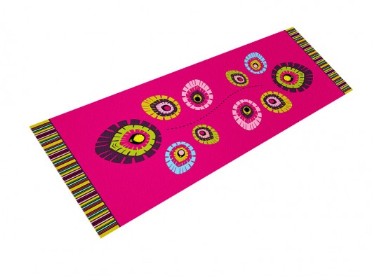 promocja! folk elements 50x140cm FUKSJA AT design