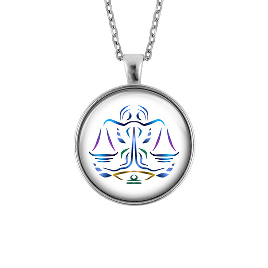 wisiory Kolekcja Starlight - Medalion Waga - duży