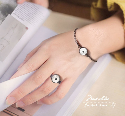pierścionki - różne Heart - Mini simple ring
