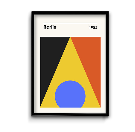 plakaty Plakat Bauhaus No.7
