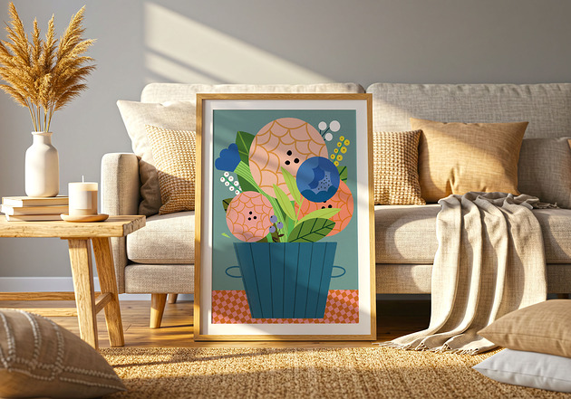 plakaty Plakat Peonie