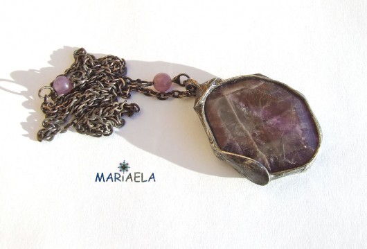 FASETOWANY AMETYST  MARIAELA