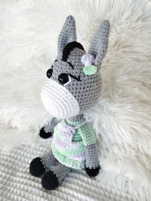 misie i maskotki Osiołek Ola, osioł, ośliczka