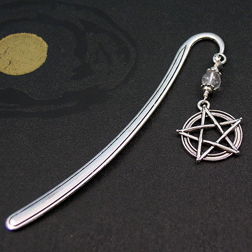 zakładki do książek Magiczna z pentagramem