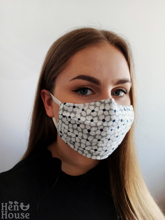 Maseczka ochronna trójwarstwowa henhouse