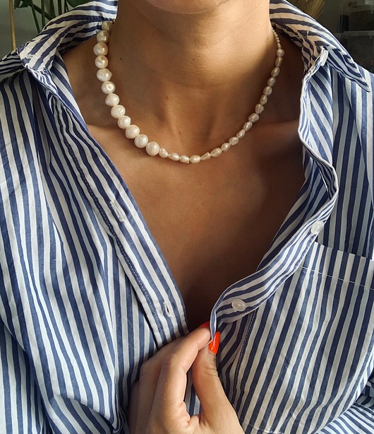 chokery Naszyjnik PEARLS no. 1