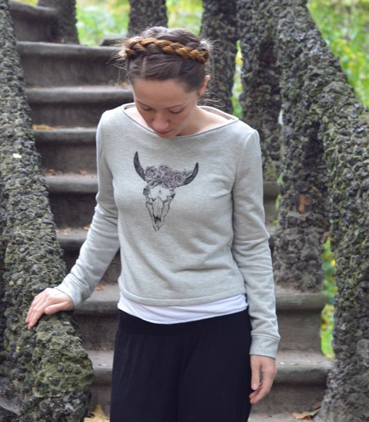 Bluza dresowa simple S/M ivy style