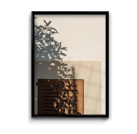 Plakat Cienie No.3  Bury Lis