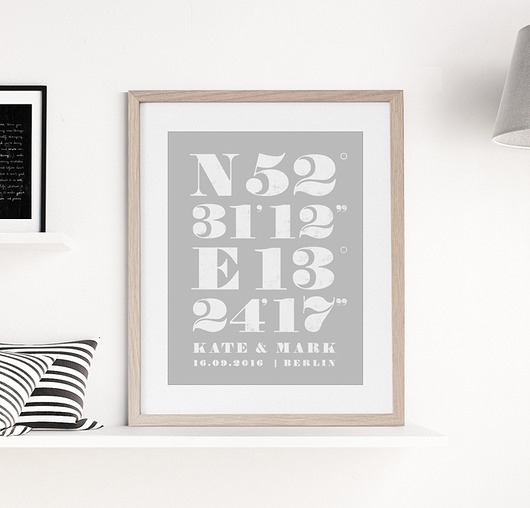 Spersonalizowany Plakat Prezent Ślub- A3 wejustlikeprints