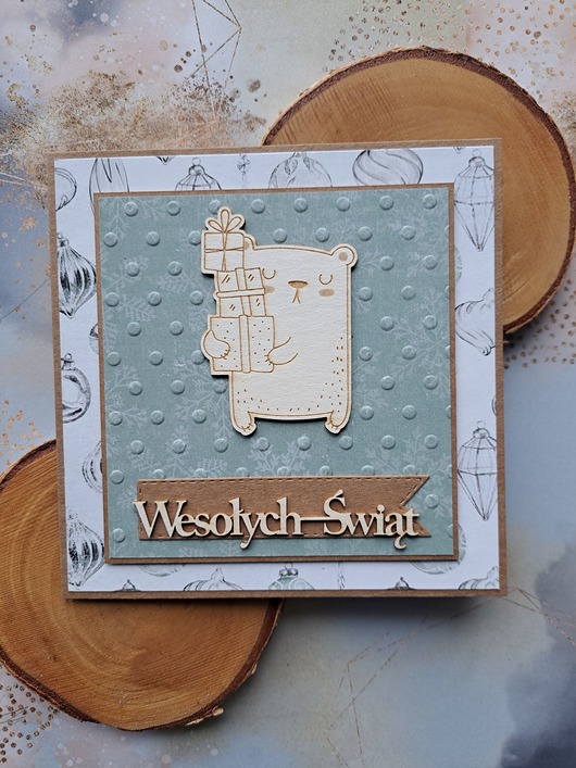 kartki scrapbooking Kartka świąteczna/ kartka na Boże Narodzenie