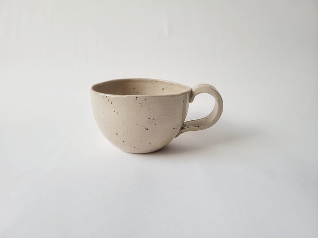 kubki Beżowy kubek 350 ml