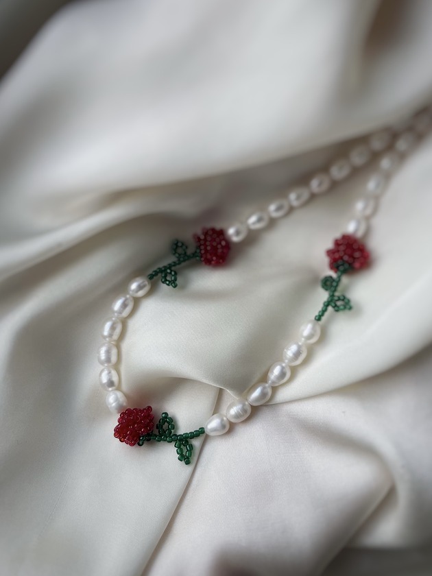 chokery Naszyjnik - rose II