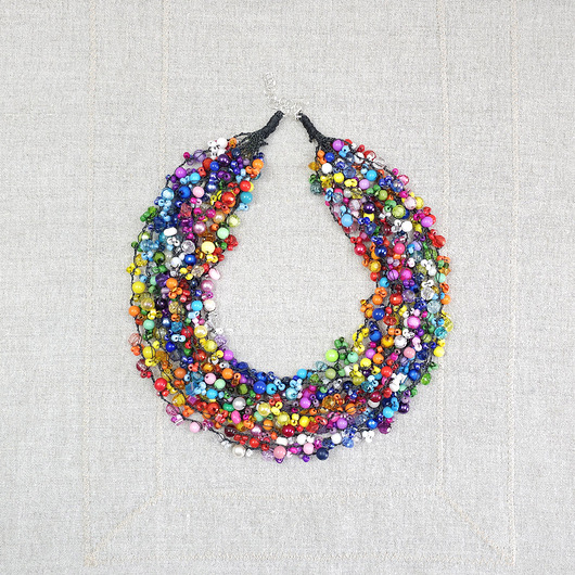 kolie 7000 Naszyjnik - Kolorowa energia zamknięta w koralikach