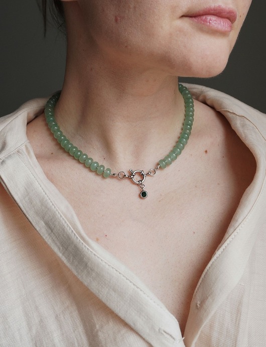 kolie Naszyjnik Awenturyn