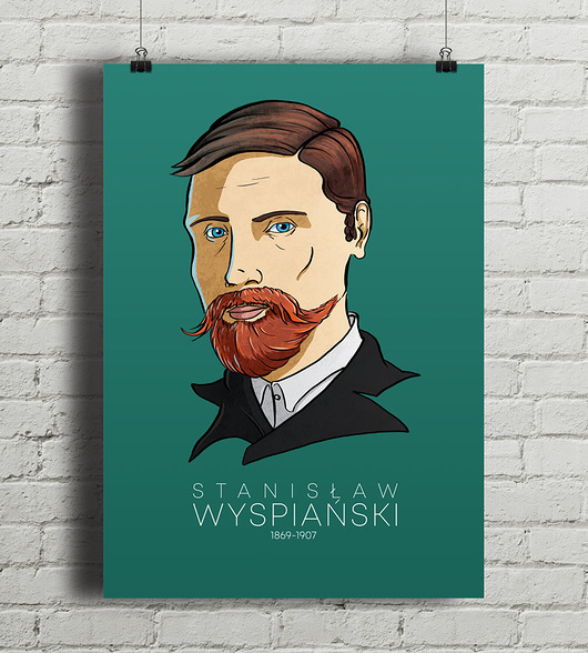 Plakat Stnisław Wyspiański  minimalmill
