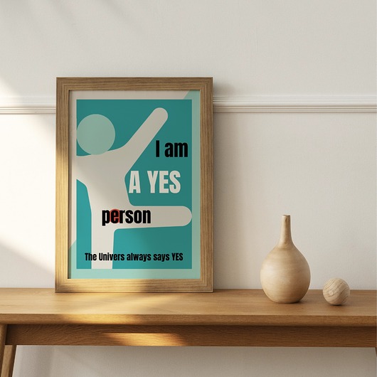 plakaty Plakat A YES Person
