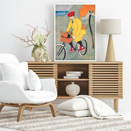 plakaty Plakat reprodukcja Bicycle trip
