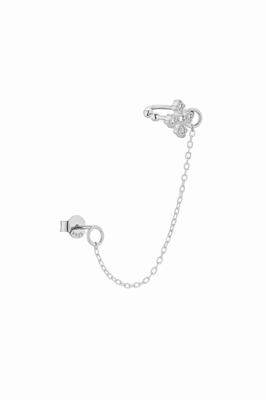 Kolczyk Bellis Chained Silver Alicja&Maria Jewellery