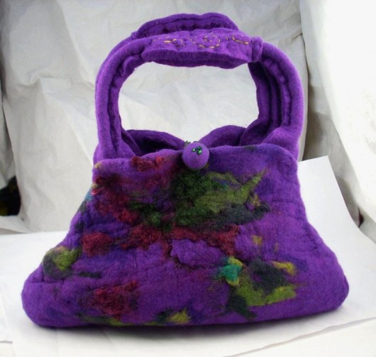 Jedwabnofilcowa Torebka: Living Bag filcant