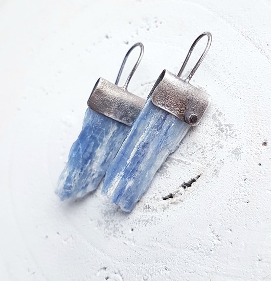 kolczyki wire wrapping arctic 