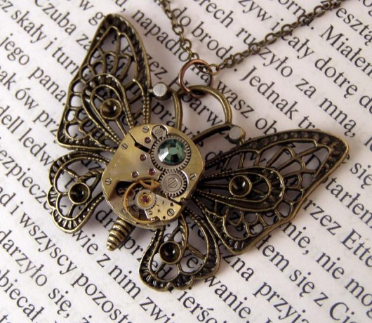 Mechaniczny motyl 12 Zegarynki
