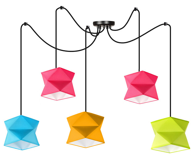 Lampa Spyder Diament Abażur LED Edison SkyLighting