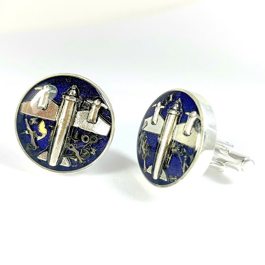 spinki do mankietów SPINKI do mankietów - AIR FORCE