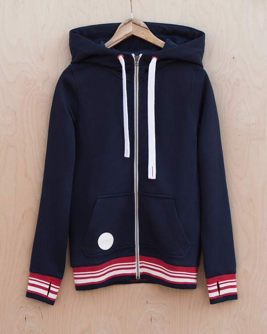 bluza z kapturem WANNA SWIM NAVY CHOKA