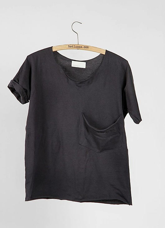 Tshirt kieszeń oversize HATLAPPA