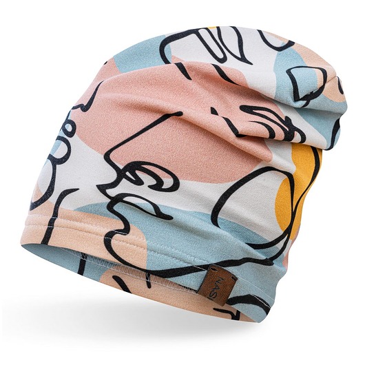 czapki damskie Wiosenna czapka smerfetka, lekka czapka damska beanie