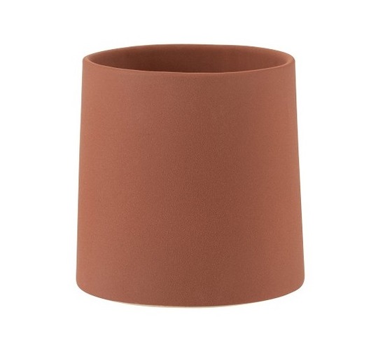 Doniczka, osłonka Ceramic Orange 17cm Home Design