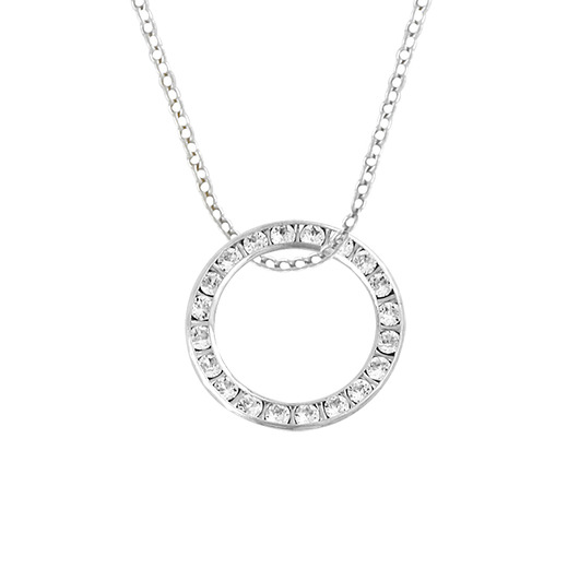 Celebrate - kryształ Swarovski hoop -  Necklace  Lavoga