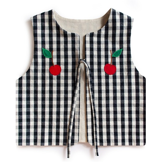 kamizelki damskie Kamizelka Wisienki