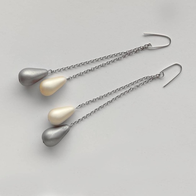 kolczyki z kamieniami Kolczyki OKRĄG